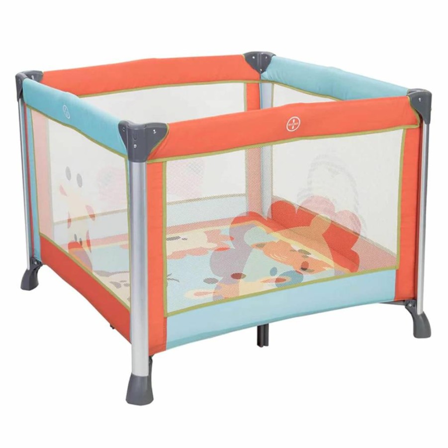 Baby Trend Kid Cube Nursery Center with Peek A Boo Pals - Portable Baby Playpen & Activity Center