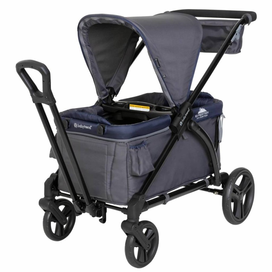 Baby Trend Expedition Stroller Wagon - Liberty Midnight Blue All-Terrain Travel System for Infants & Toddlers